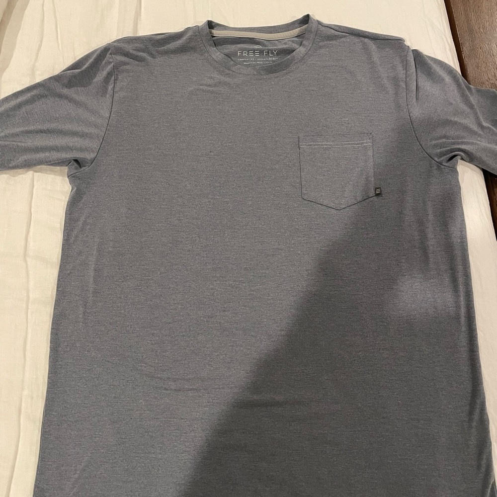 Free Fly Apparel Bamboo Flex Pocket Tee XL